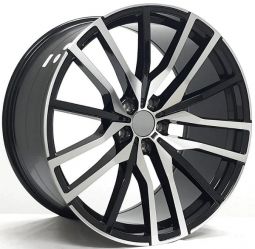 BMW Style Performance M - Gloss Black Machine Face - 21" 22" Staggered Only